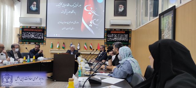 اهدا یک دستگاه کلینیک سیار به دانشگاه علوم پزشکی مشهد 1402/05/15