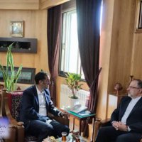 دیدار معاون بین الملل دانشگاه با رییس نمایندگی وزارت امور خارجه در استان 1402/07/15