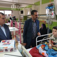 بازدید نوروزی معاون بین الملل دانشگاه از بیمارستان اکبر 1403/12/30