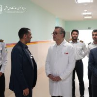 بازدید نوروزی معاون بین الملل دانشگاه از بیمارستان اکبر 1403/12/30