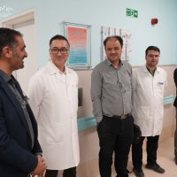 بازدید نوروزی معاون بین الملل دانشگاه از بیمارستان اکبر 1403/12/30