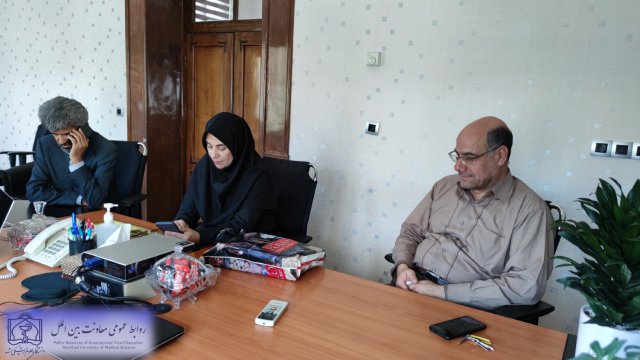 جلسه همکاری های بین المللی در حوزه آموزش 1402/05/23