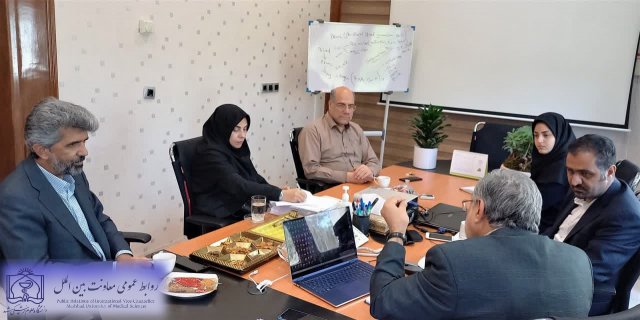 جلسه همکاری های بین المللی در حوزه آموزش 1402/05/23