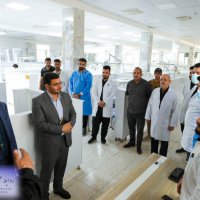 بازدید معاون بین الملل دانشگاه علوم پزشکی مشهد از دانشگاه های شهر کربلا  1402/05/19
