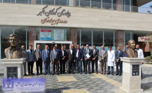 بازدید هیات عراقی از دانشگاه علوم پزشکی مشهد 1402/07/19
