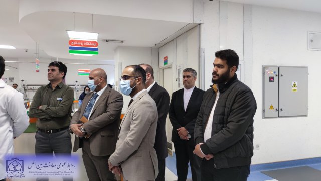 بازدید هیات عراقی از دانشگاه علوم پزشکی مشهد 1402/07/19