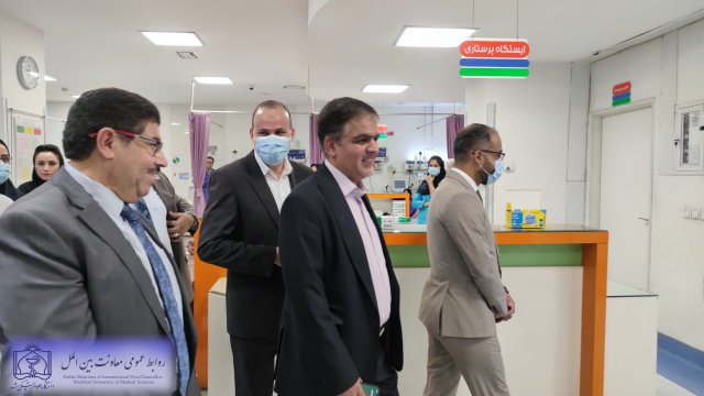بازدید هیات عراقی از دانشگاه علوم پزشکی مشهد 1402/07/19