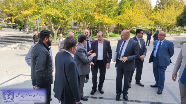 بازدید هیات عراقی از دانشگاه علوم پزشکی مشهد 1402/07/19