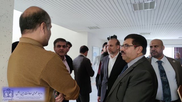 بازدید هیات عراقی از دانشگاه علوم پزشکی مشهد 1402/07/19