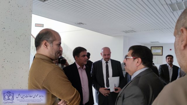 بازدید هیات عراقی از دانشگاه علوم پزشکی مشهد 1402/07/19
