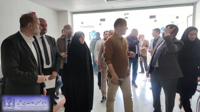 بازدید هیات عراقی از دانشگاه علوم پزشکی مشهد 1402/07/19