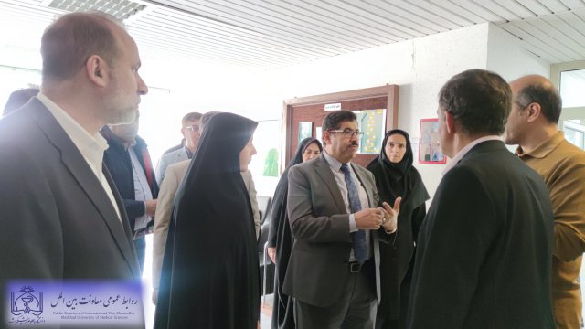 بازدید هیات عراقی از دانشگاه علوم پزشکی مشهد 1402/07/19