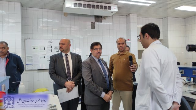 بازدید هیات عراقی از دانشگاه علوم پزشکی مشهد 1402/07/19