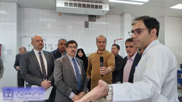 بازدید هیات عراقی از دانشگاه علوم پزشکی مشهد 1402/07/19