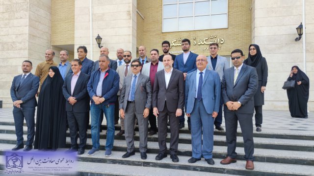 بازدید هیات عراقی از دانشگاه علوم پزشکی مشهد 1402/07/19