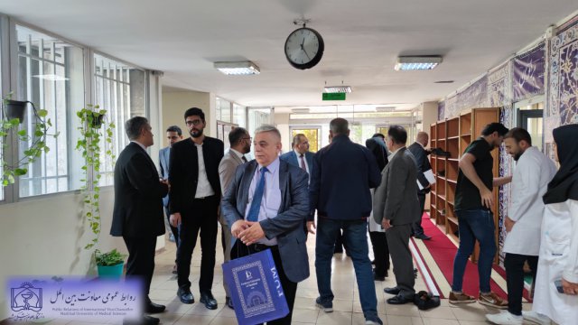 بازدید هیات عراقی از دانشگاه علوم پزشکی مشهد 1402/07/19