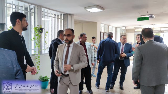 بازدید هیات عراقی از دانشگاه علوم پزشکی مشهد 1402/07/19