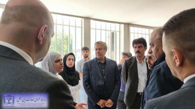 بازدید هیات عراقی از دانشگاه علوم پزشکی مشهد 1402/07/19
