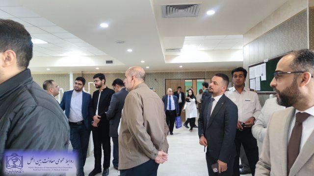 بازدید هیات عراقی از دانشگاه علوم پزشکی مشهد 1402/07/19