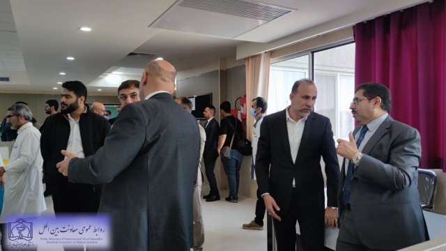 بازدید هیات عراقی از دانشگاه علوم پزشکی مشهد 1402/07/19