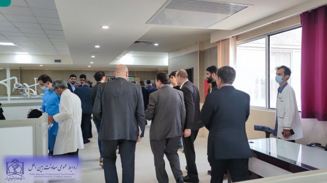 بازدید هیات عراقی از دانشگاه علوم پزشکی مشهد 1402/07/19