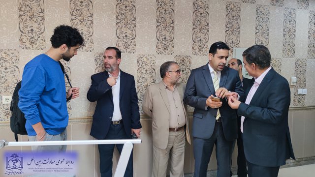 بازدید هیات عراقی از دانشگاه علوم پزشکی مشهد 1402/07/19