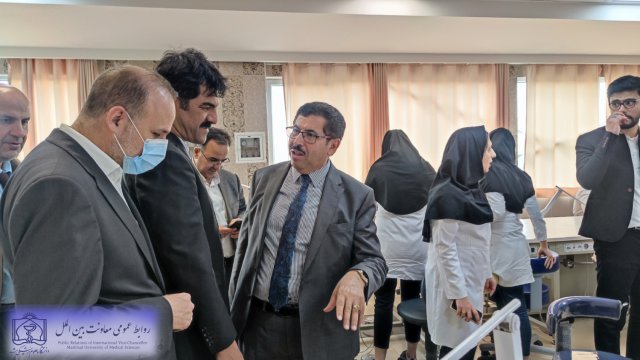 بازدید هیات عراقی از دانشگاه علوم پزشکی مشهد 1402/07/19