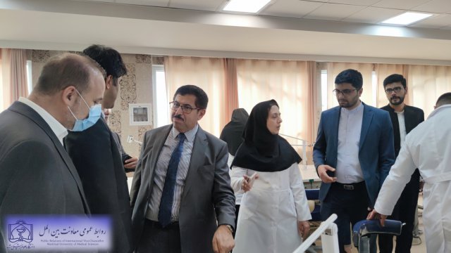 بازدید هیات عراقی از دانشگاه علوم پزشکی مشهد 1402/07/19