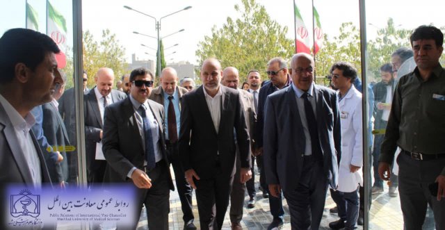 بازدید هیات عراقی از دانشگاه علوم پزشکی مشهد 1402/07/19