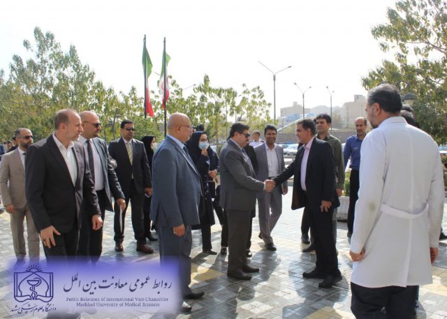 بازدید هیات عراقی از دانشگاه علوم پزشکی مشهد 1402/07/19