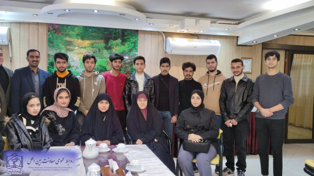 دیدار صمیمانه معاون بین الملل دانشگاه با دانشجویان جدیدالورود عراقی 1402/10/26