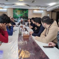 دیدار صمیمانه معاون بین الملل دانشگاه با دانشجویان جدیدالورود عراقی 1402/10/26