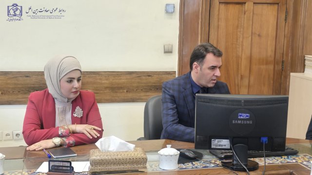 دیدار رئیس و معاون بین الملل دانشگاه با سرکنسول عراق 1404/06/08