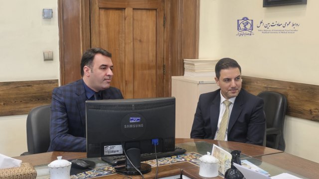 دیدار رئیس و معاون بین الملل دانشگاه با سرکنسول عراق 1404/06/08