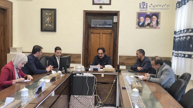 دیدار رئیس و معاون بین الملل دانشگاه با سرکنسول عراق 1404/06/08