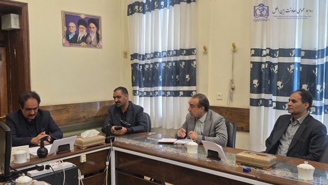 دیدار رئیس و معاون بین الملل دانشگاه با سرکنسول عراق 1404/06/08