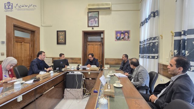 دیدار رئیس و معاون بین الملل دانشگاه با سرکنسول عراق 1404/06/08