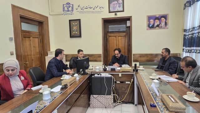 دیدار رئیس و معاون بین الملل دانشگاه با سرکنسول عراق 1404/06/08