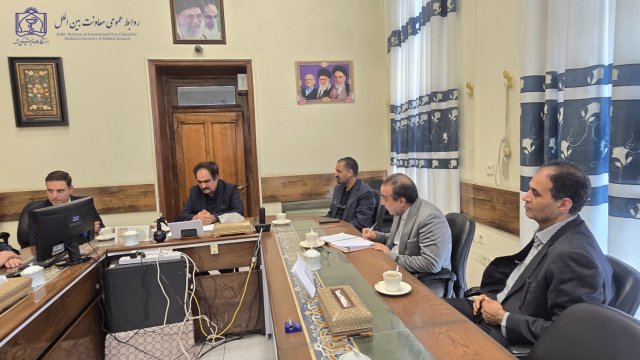 دیدار رئیس و معاون بین الملل دانشگاه با سرکنسول عراق 1404/06/08