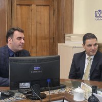 دیدار رئیس و معاون بین الملل دانشگاه با سرکنسول عراق 1404/06/08