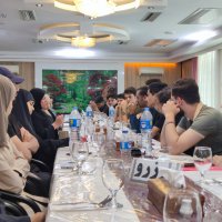 دیدار معاون و مدیران بین الملل به همراه مسئولین و کارشناسان بین الملل با دانشجویان عراقی 1403/04/16