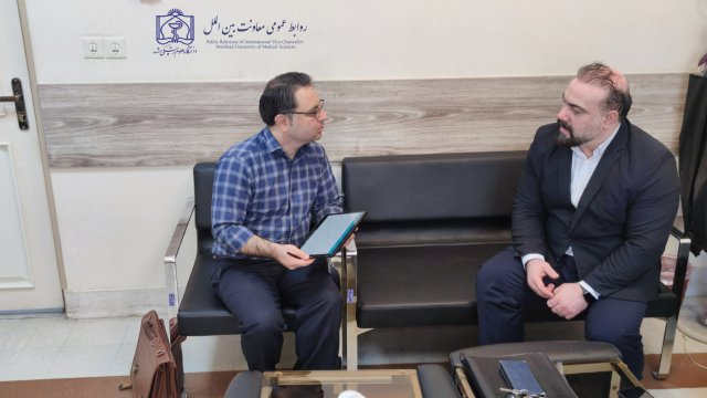 بازدید مدیر بین الملل دانشگاه علوم پزشکی اراک از فرایندها و واحدهای ستادی و پردیس معاونت بین الملل مشهد 1403/06/03