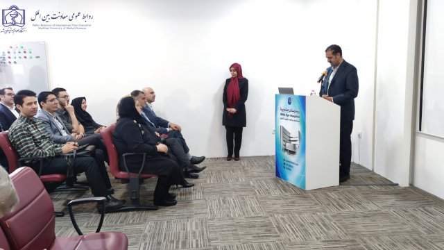 حضور معاون بین الملل دانشگاه در بیمارستان بینا به مناسبت روز اهدای عضو 1403/02/30