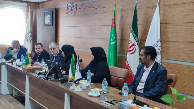 بازدید روسای دانشگاه مراد قاری اف ترکمنستان از دانشکده داروسازی 1403/4/14