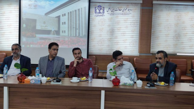 بازدید روسای دانشگاه مراد قاری اف ترکمنستان از دانشکده داروسازی 1403/4/14
