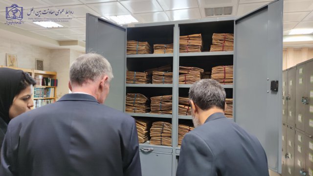 بازدید روسای دانشگاه مراد قاری اف ترکمنستان از دانشکده داروسازی 1403/4/14