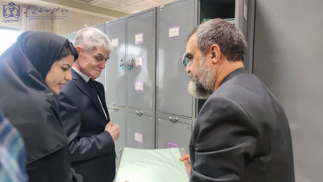 بازدید روسای دانشگاه مراد قاری اف ترکمنستان از دانشکده داروسازی 1403/4/14