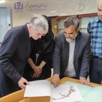 بازدید روسای دانشگاه مراد قاری اف ترکمنستان از دانشکده داروسازی 1403/4/14