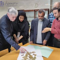 بازدید روسای دانشگاه مراد قاری اف ترکمنستان از دانشکده داروسازی 1403/4/14