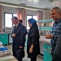 بازدید روسای دانشگاه مراد قاری اف ترکمنستان از دانشکده داروسازی 1403/4/14